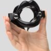 DOMINIX Deluxe Silicone Open Mouth Lip Gag 1.5-Inches Diameter