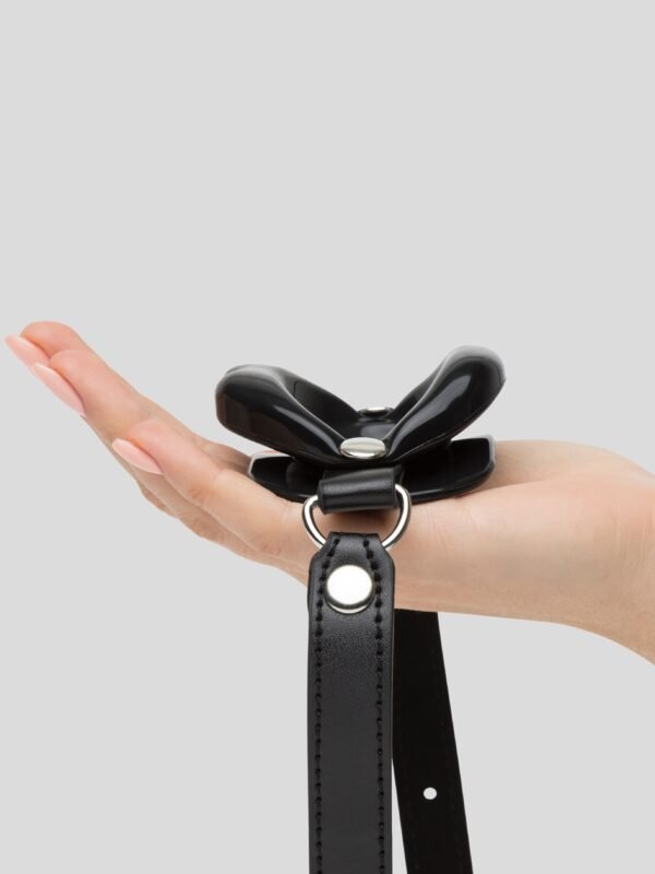 DOMINIX Deluxe Silicone Open Mouth Lip Gag 1.5-Inches Diameter