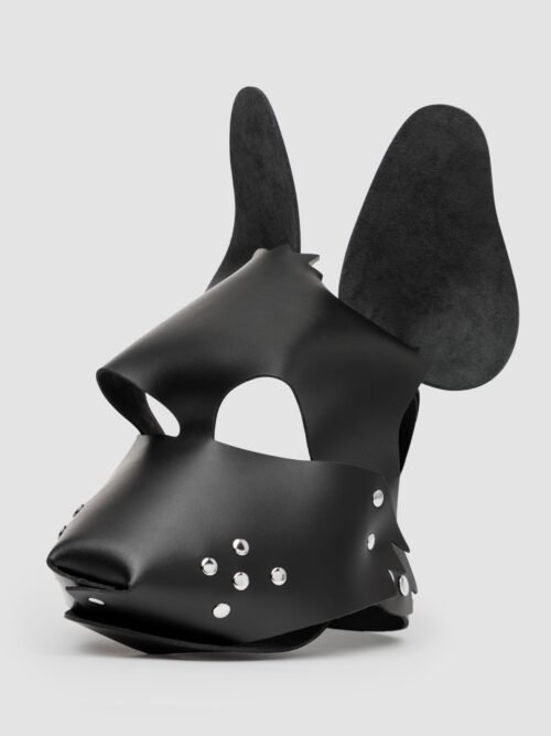 DOMINIX Deluxe Leather Puppy Play Hood