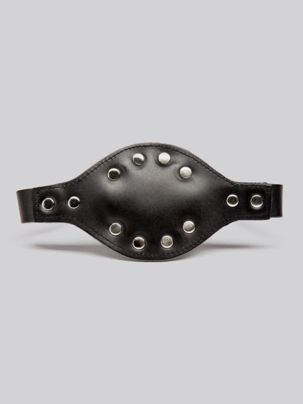 Bondage Boutique Leather and Studs Dildo Gag
