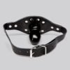 Bondage Boutique Leather and Studs Dildo Gag