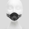 Bondage Boutique Silicone Gag with Dildo 5 Inch.