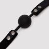 SEI MIO Strictly Come Quietly Soft Strap Silicone Ball Gag