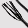 Leg Avenue Faux Leather Rhinestone Handle Whip