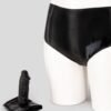 Latex Brief with Inner Dildo