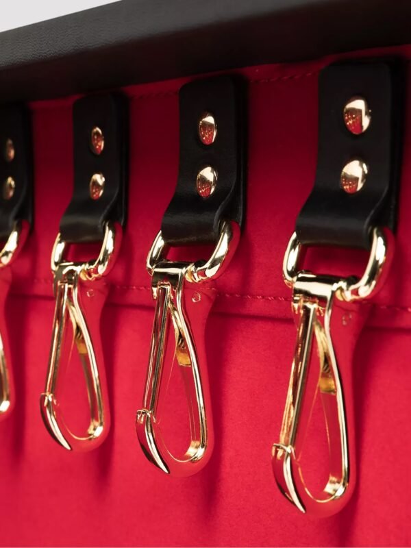 Bedroom Fantasies Faux Leather Luxury Bondage Suitcase (13 Pieces)