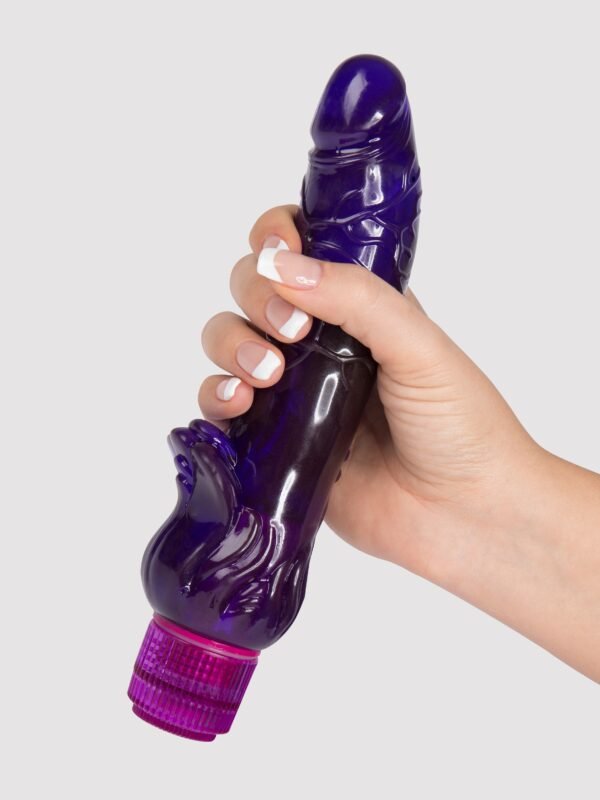 Lovehoney Triple Tickler Realistic Purple G-Spot Dildo Vibrator 5.5 inch