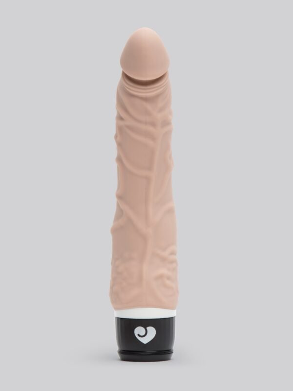 Lovehoney Silicone 7 Function Slim Realistic Dildo Vibrator 6.5 Inch
