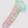 Fantasy Textured Remote Control Dildo Vibrator 8 Inch