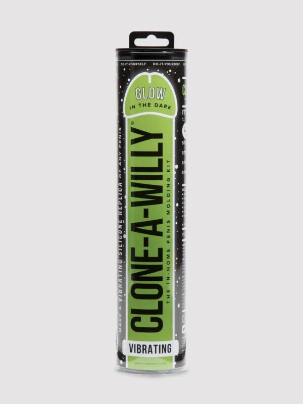 Clone-A-Willy Glow In The Dark Vibrator Molding Kit Green
