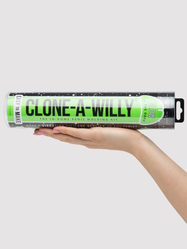Clone-A-Willy Glow In The Dark Vibrator Molding Kit Green