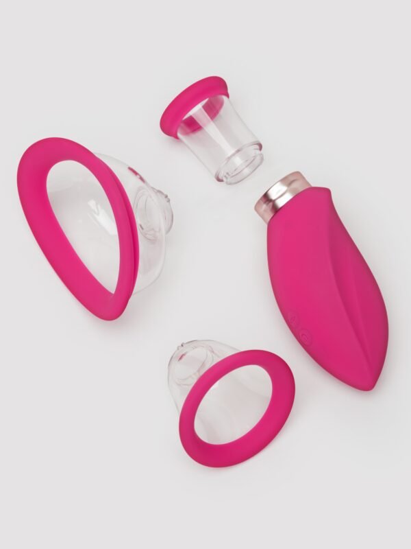 Pumped Arousing Pink Automatic Rechargeable Vulva, Clitoral, Nipple & Breast Pump