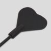 a29429g48467_2 Bondage Boutique Black Skip a Beat Silicone Heart Riding Crop
