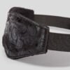 Bondage Boutique Black Rose Faux Fur Lined Blindfold