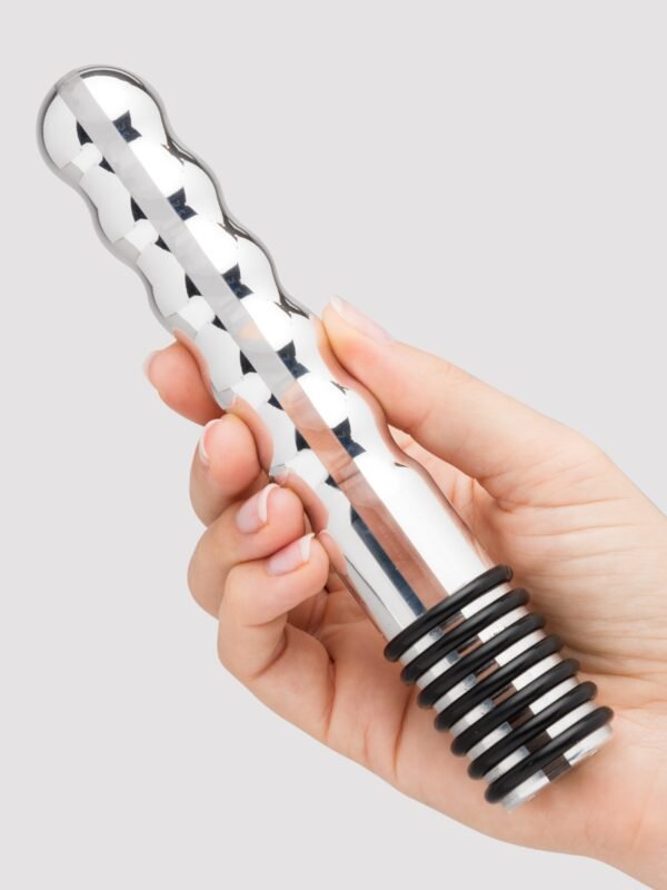 ElectraStim Bi-Polar Electrosex Wave Metal Dildo 7 Inch