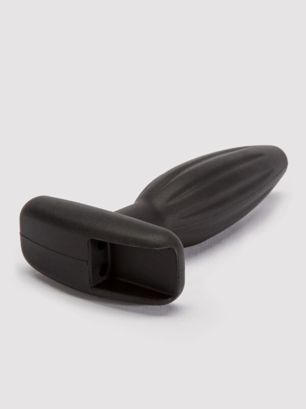 ElectraStim Bi-Polar Electrosex Silicone Noir Rocker Small Butt Plug