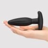 ElectraStim Bi-Polar Electrosex Silicone Noir Rocker Small Butt Plug
