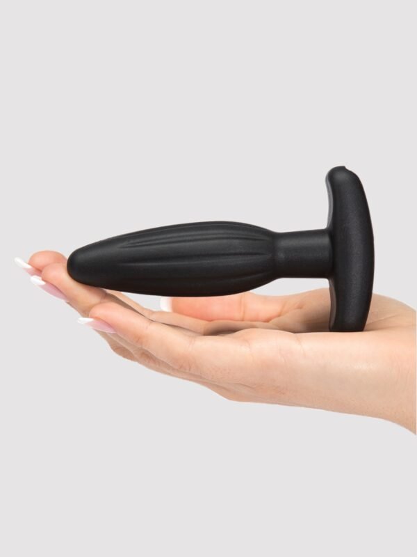 ElectraStim Bi-Polar Electrosex Silicone Noir Rocker Small Butt Plug