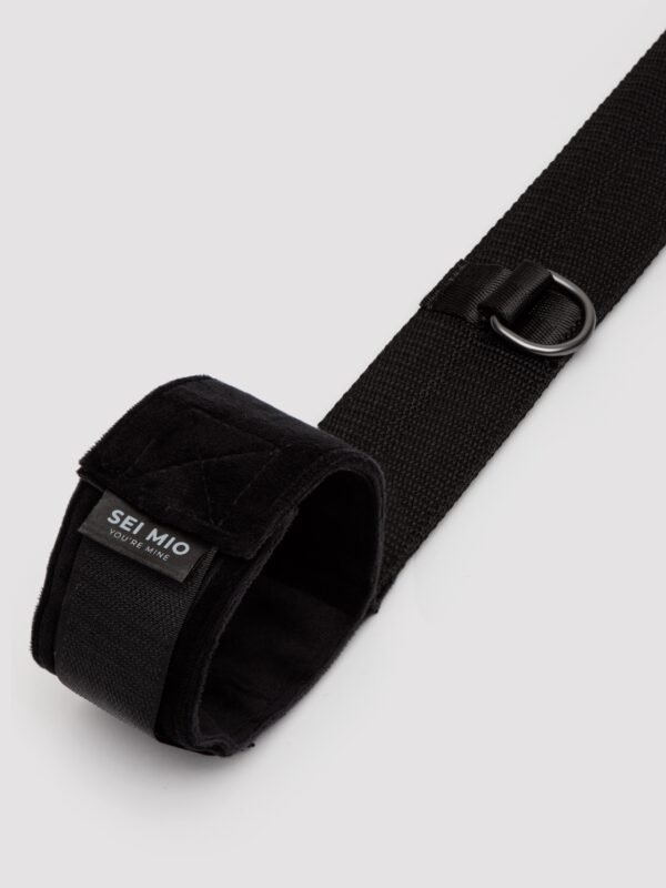 SEI MIO Spread the Love Ankle Spreader Bar with Wrist Cuffs