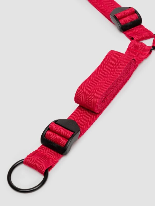 Bondage Boutique Bound to Please Red Under-Mattress Restraints