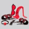 Bondage Boutique Red Hot Passion Bedroom Bondage Kit (6 Piece)