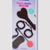 Lovehoney Heart Print Bondage Kit (4 Piece)