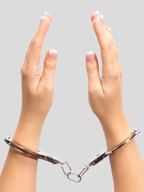 Fifty Shades of Grey You. Are. Mine. Metal Handcuffs