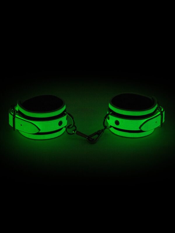 Bondage Boutique Glow-in-the-Dark Wrist Cuffs