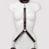 Bondage Boutique Heart Collar to Wrist Restraints