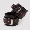 Bondage Boutique Heart Collar to Wrist Restraints