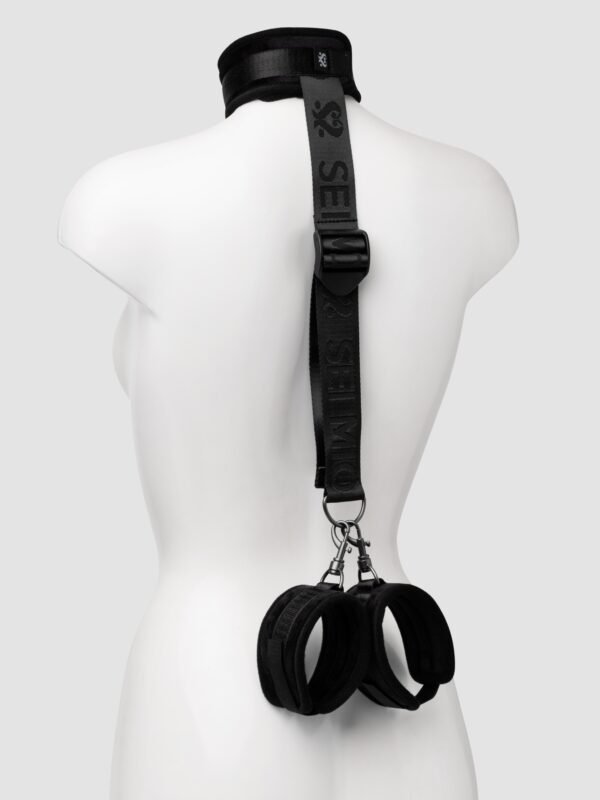 SEI MIO Neck Firmly in Check Adjustable Neck and Wrist Restraint Kit