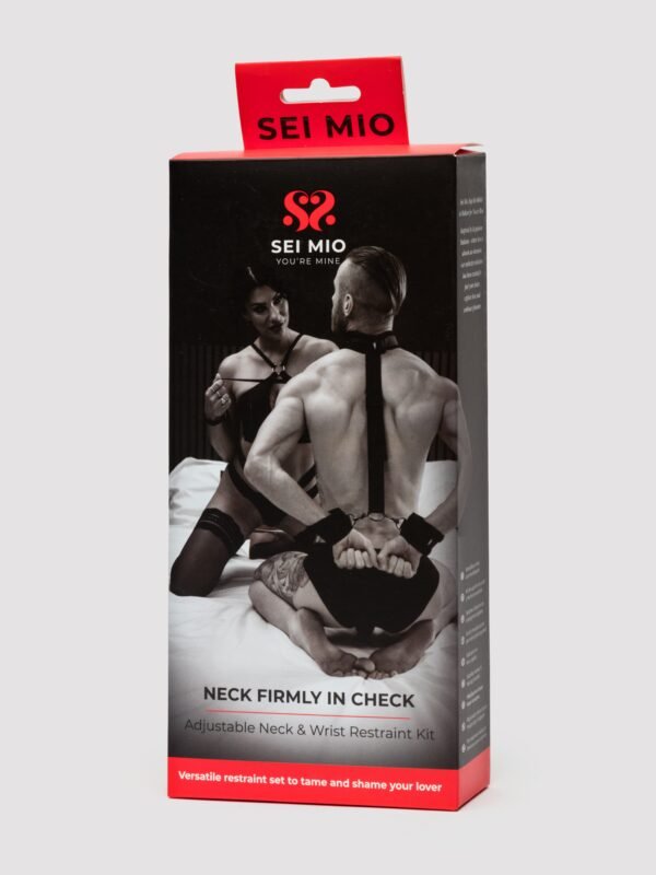 SEI MIO Neck Firmly in Check Adjustable Neck and Wrist Restraint Kit