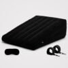 DOMINIX Deluxe Large Inflatable Wedge, Handcuff and Blindfold Set