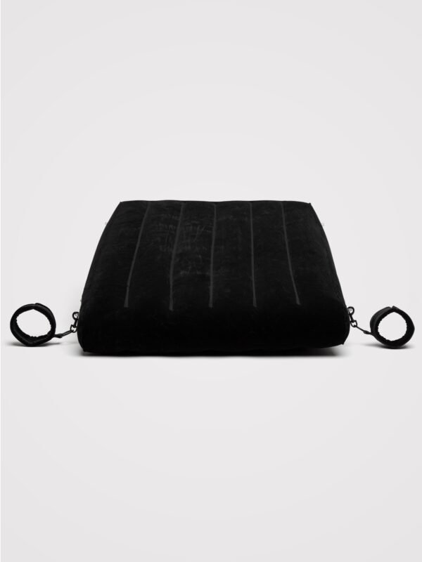 DOMINIX Deluxe Large Inflatable Wedge, Handcuff and Blindfold Set