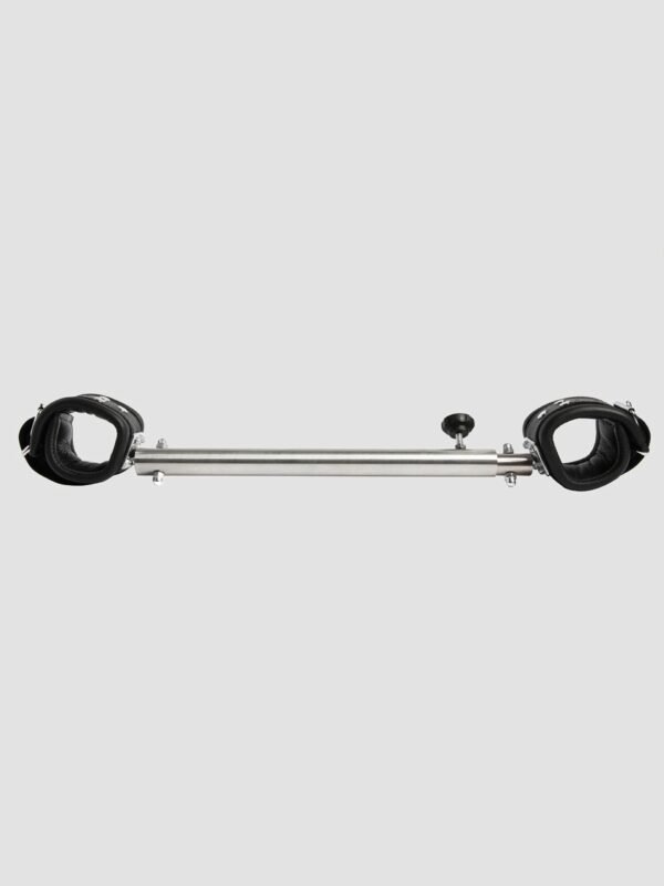 50983_5 DOMINIX Deluxe 20 Inch Expandable Spreader Bar with Heavy Leather Cuffs