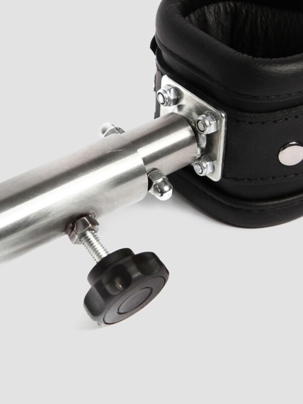 50983_6 DOMINIX Deluxe 20 Inch Expandable Spreader Bar with Heavy Leather Cuffs