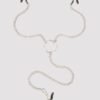 Bondage Boutique Adjustable Nipple Clamps and Clit Clamp