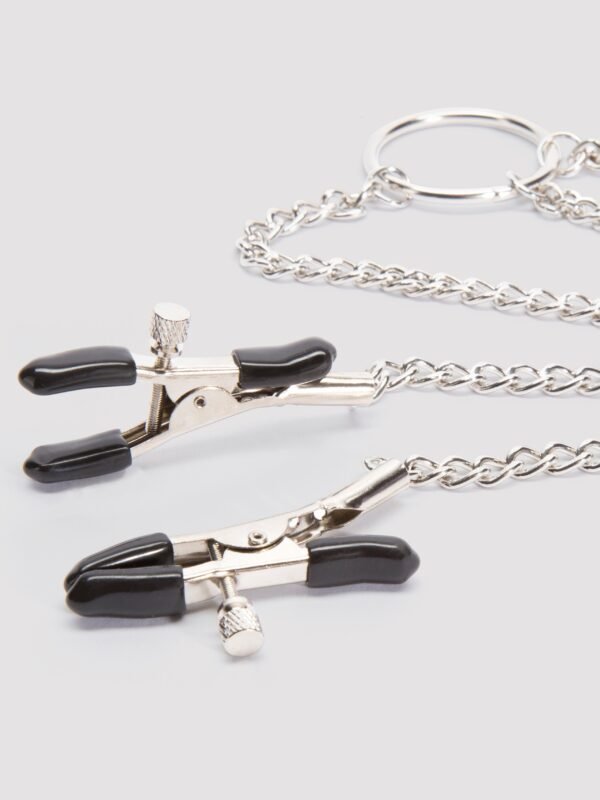 Bondage Boutique Adjustable Nipple Clamps and Clit Clamp