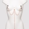 Bondage Boutique Rose Gold Nipple and Clit Clamps
