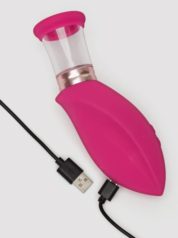 Pumped Arousing Pink Automatic Rechargeable Vulva, Clitoral, Nipple & Breast Pump