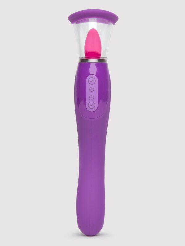 Fantasy for Her Vibrating Pussy Pump and Tongue Vibrator Kit