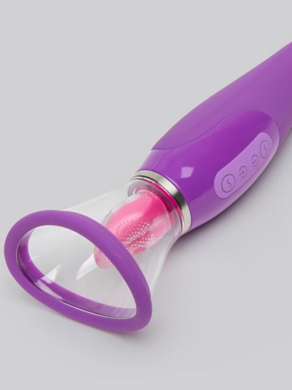 Fantasy for Her Vibrating Pussy Pump and Tongue Vibrator Kit