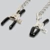 DOMINIX Deluxe Large Breathable Ball Gag with Nipple Clamps