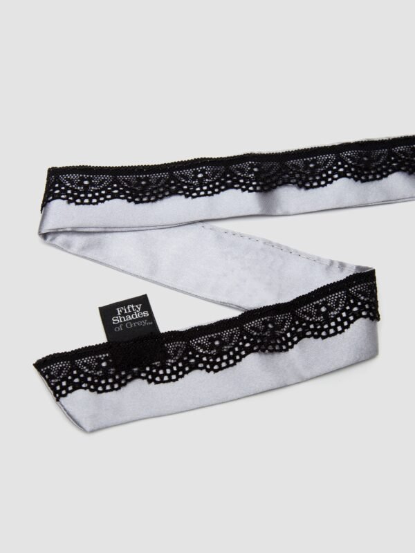 Fifty Shades of Grey Play Nice Satin and Lace Collar and Nipple Clamps