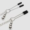Fifty Shades of Grey Play Nice Satin and Lace Collar and Nipple Clamps