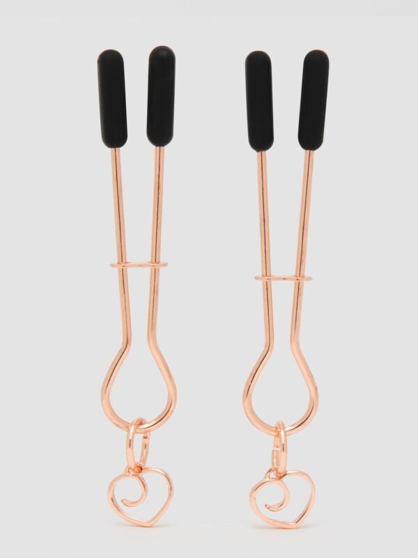 a45459g81919_1 Bondage Boutique Rose Gold Adjustable Nipple Clamps