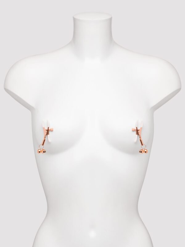 Sportsheets Peaches 'n CreMe Bell Nipple Clamps