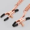 54476_2 Entice Tiered Intimate Rose Gold Nipple Clamps