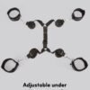 Bondage Boutique Bound to Please Under-Mattress Restraints