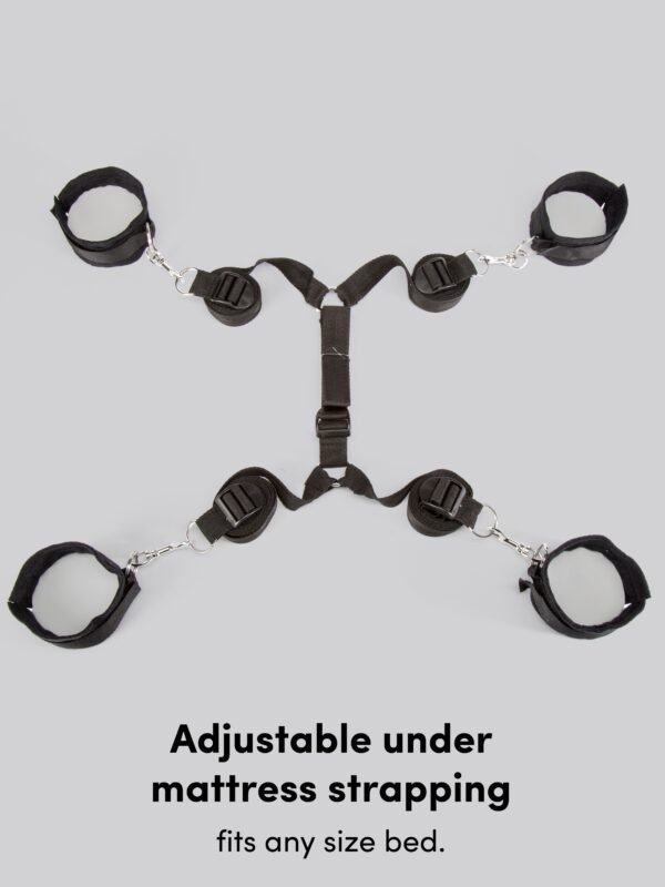 Bondage Boutique Bound to Please Under-Mattress Restraints